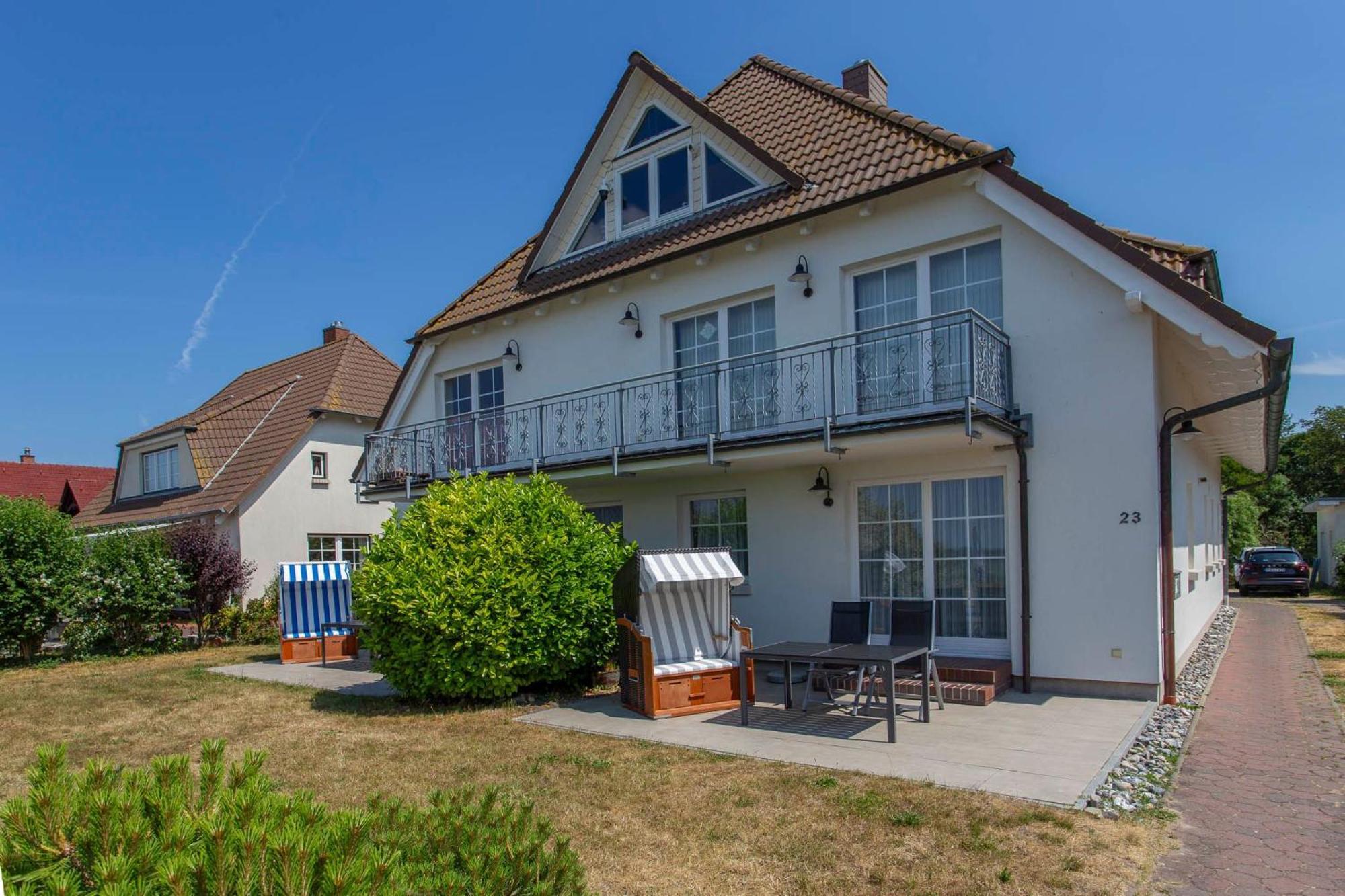 Ferienwohnung Wiek - Haus Meeresblick Wiek auf Rügen Exterior foto